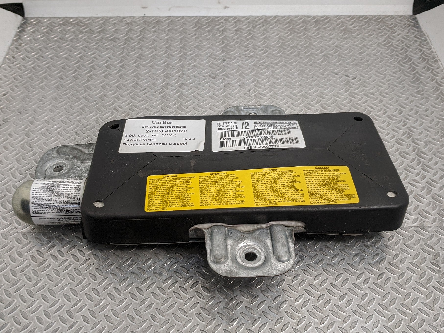 Подушка безпеки в двері BMW X5 E53 (2003-2006) рестайл - 1