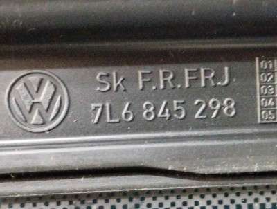 Скло кузовне заднє праве Volkswagen Touareg (2003-2006) дорестайл