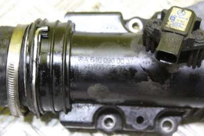 Патрубок интеркулера Mercedes-Benz Vito W 639 (2003-2010) дорестайл