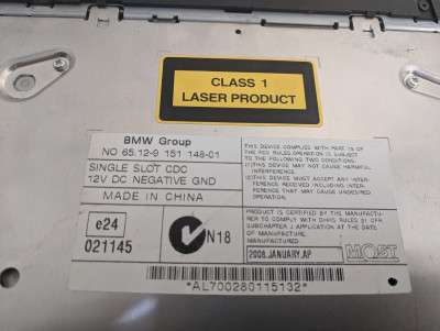 Ченджер компакт-дисків CD-ченджер BMW X5 E70 (2007-2010) дорестайл