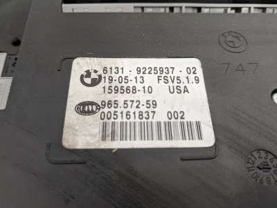 Плафон салона (фонарь) BMW X5 E70 (2010-2013) рестайл