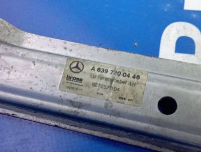 Склопідйомник електричний двері передньої лівої Mercedes-Benz Vito W 639 (2003-2010) дорестайл