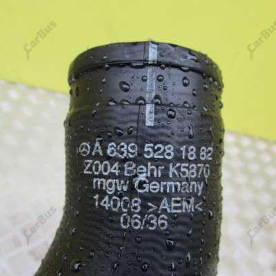 Патрубок интеркулера Mercedes-Benz Vito W 639 (2003-2010) дорестайл