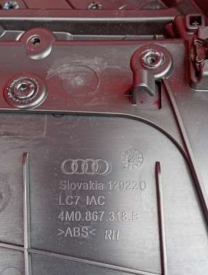 Обшивка (карта) дверей задньої правої Audi Q7 4M(2015-2020)