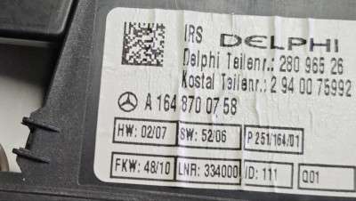 Плафон салона (фонарь) Mercedes ML W164 (2005-2011)