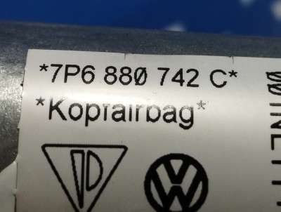 Подушка безпеки бокова (шторка) Volkswagen Touareg FL (2015-2018)