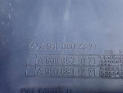 Ікло (кут) бампера правий Mercedes-Benz Sprinter W 906 (2006-2014) дорестайл