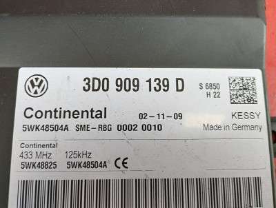 Блок комфорта KESSY Volkswagen Touareg (2007-2010) рестайл