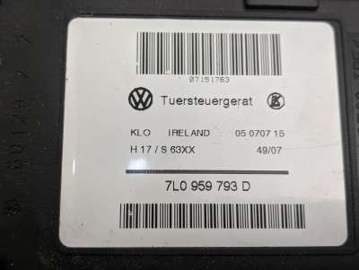 Моторчик стеклоподъемника Volkswagen Touareg (2007-2010) рестайл