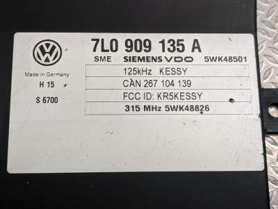 Блок комфорта KESSY Volkswagen Touareg (2007-2010) рестайл