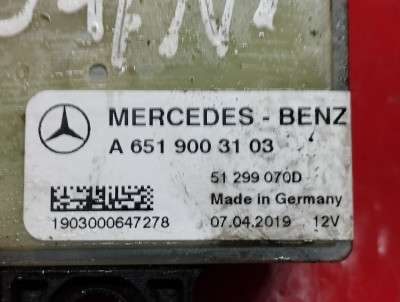 Реле свечей накала Mercedes-Benz Sprinter W907 (2014-2024)
