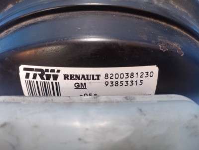 Підсилювач гальм вакуумний Renault Trafic II, Opel Vivaro II, Nissan Primastar II (2001-2006) дорестайл