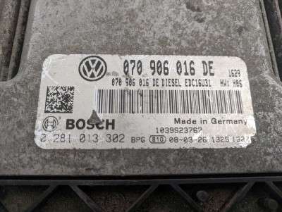 Блок керування двигуном Volkswagen Touareg (2007-2010) рестайл