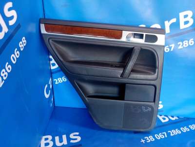 Обшивка (карта) двері задньої лівої Volkswagen Touareg (2007-2010) рестайл
