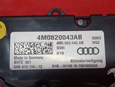 Панель керування клімат-контролю Audi Q7 4M(2015-2020)