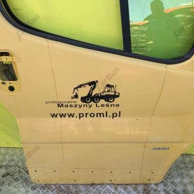 Двері передні праві Renault Trafic II, Opel Vivaro II, Nissan Primastar II (2006-2014) рестайл