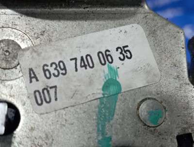 Замок двери распашной Mercedes-Benz Vito W 639 (2003-2010) дорестайл