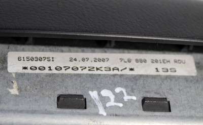 Подушка безопасности в рулевое колесо Volkswagen Touareg (2007-2010) рестайл