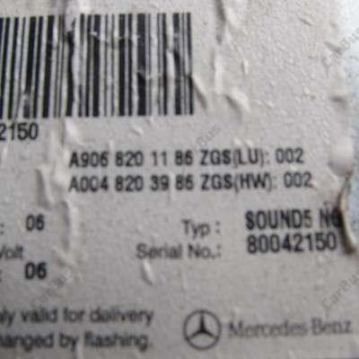 Магнитола Mercedes-Benz Sprinter W 906 (2006-2014) дорестайл