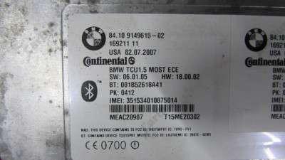 Блок управления телефоном (Bluethooth) BMW X5 E70 (2007-2010) дорестайл