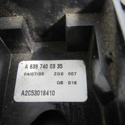 Замок двери задней правой Mercedes-Benz Vito W 639 (2003-2010) дорестайл