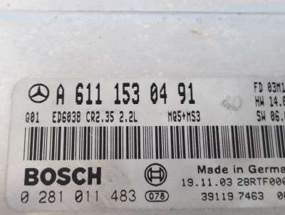 Блок керування двигуном Mercedes-Benz Sprinter W 903 (2000-2006)