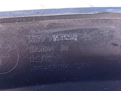 Накладка декоративна (молдинг) переднього правого крила BMW X5 E70 (2007-2010) дорестайл