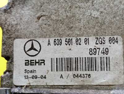 Интеркулер (радиатор интеркулера) Mercedes-Benz Vito W 639 (2003-2010) дорестайл - 3