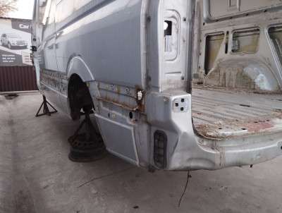 Кузов Четверть Передня Ліва Четверть Передня Права Четверть Задня Ліва Четверть Задня Права Ланжерон Mercedes-Benz Sprinter W 906 (2006-2014) дорестайл