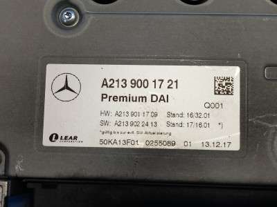 Підсилювач аудіосистеми (блок) Mercedes-Benz S 560