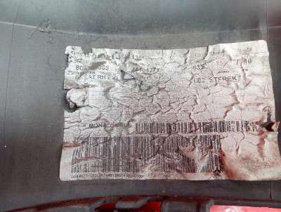 Накладка декоративна (молдинг) заднього бампера BMW X5 E70 (2007-2010) дорестайл