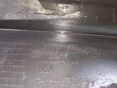 Накладка декоративная (молдинг) переднего правого крыла BMW X5 E70 (2007-2010) дорестайл