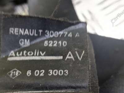 Ремень безпеки передній лівий Renault Trafic II, Opel Vivaro II, Nissan Primastar II (2006-2014) рестайл