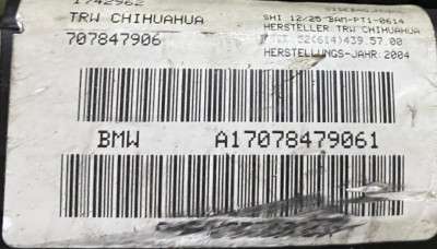 Подушка безопасности боковая (шторка) BMW X5 E53 (2003-2006) рестайл