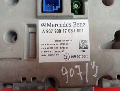 Дисплей багатофункціональний Mercedes-Benz Sprinter W907 (2014-2024)