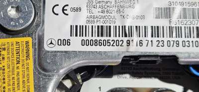 Подушка безопасности в рулевое колесо Mercedes ML W164 (2005-2011)
