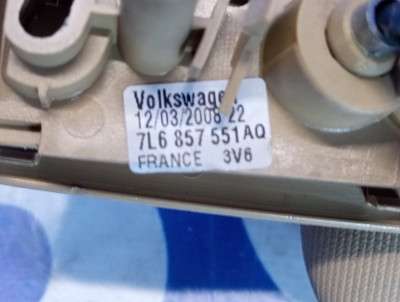 Козирок сонцезахисний лівий Volkswagen Touareg (2007-2010) рестайл