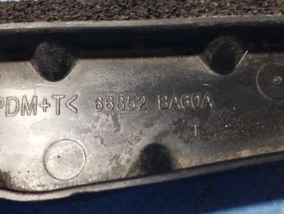 Водосток захист жабо Nissan Juke LCI (2010-2019)
