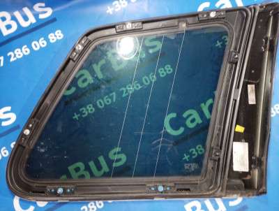 Скло кузовне заднє ліве Volkswagen Touareg (2003-2006) дорестайл
