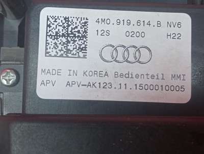 Блок кнопок мультимедиа Audi Q7 4M(2015-2020)