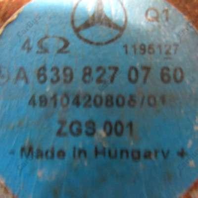 Динамік Mercedes-Benz Vito W 639 (2003-2010) дорестайл