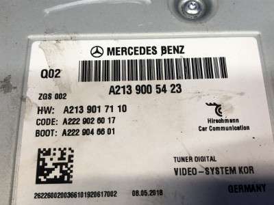 Блок керування TV Mercedes-Benz E63 S