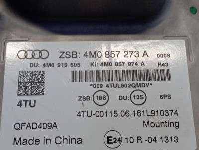 Монітор (дисплей комп`ютера центральний) Audi Q7 4M(2015-2020)