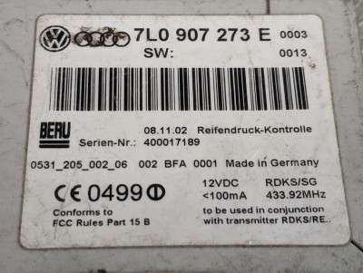 Блок контролю тиску в шинах Volkswagen Touareg (2007-2010) рестайл