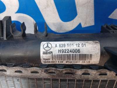 Інтеркулер (радіатор інтеркулера) Mercedes-Benz Vito W 639 (2010-2014) рестайл
