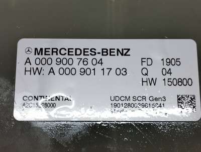 Блок керування adblue Mercedes-Benz Sprinter W907 (2014-2024)