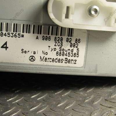 Магнитола Mercedes-Benz Vito W 639 (2003-2010) дорестайл