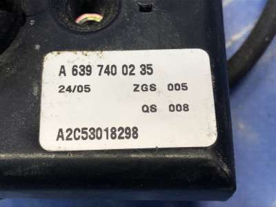 Ручка двери внутренняя задняя левая Mercedes-Benz Vito W 639 (2003-2010) дорестайл