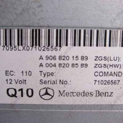 Магнитола Mercedes-Benz Sprinter W 906 (2006-2014) дорестайл