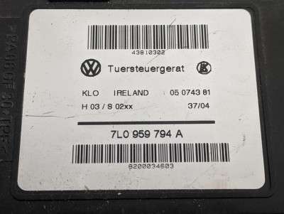Моторчик стеклоподъемника Volkswagen Touareg (2007-2010) рестайл